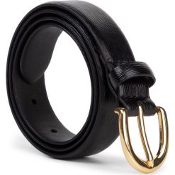 Pasek Damski LAUREN RALPH LAUREN - Carryover 412754833001 Black. Czarne paski damskie Lauren Ralph Lauren, w paski, ze skóry. Za 229,00 zł.