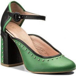 Półbuty damskie: Półbuty L37 – Brit Style S30SK8 Zielony