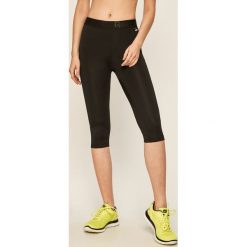Reebok - Legginsy. Czarne legginsy damskie Reebok, s, bez wzorów, z elastanu. Za 99,90 zł.