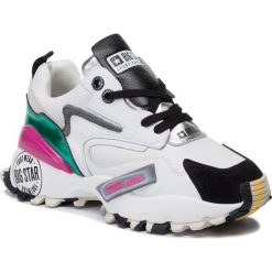 Sneakersy BIG STAR - FF274415 Multicolor. Białe półbuty damskie BIG STAR, na co dzień, bez wzorów, ze skóry, retro, bez obcasa, na płaskiej podeszwie, bez zapięcia. Za 309,00 zł.