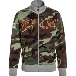 Replay Bluza rozpinana grey melange. Szare bluzy męskie marki Replay, z bawełny. Za 369,00 zł.
