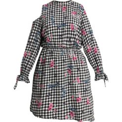 Sukienki: Simply Be COLD SHOULDER RUFFLE DRESS Sukienka letnia multicolor
