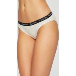 Calvin Klein Underwear - Figi. Szare majtki damskie s, z elastanu. Za 69,90 zł.