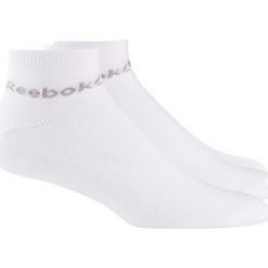 SKARPETKI REEBOK ACTIVE CORE ANKLE – 3 PARY (47-50). Białe skarpetki męskie Reebok, bez wzorów, z bawełny. Za 19,99 zł.