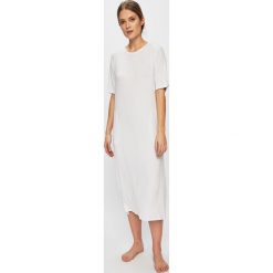 Dkny - Koszula nocna. Białe piżamy damskie DKNY, s, z nadrukiem, z elastanu, bez rękawów. Za 339,90 zł.