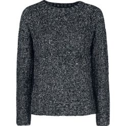 Noisy May Suzu L/S Boatneck Cable Knit Sweter damski czarny. Czarne bluzy damskie marki Noisy May, s, melanż, z dzianiny. Za 99,90 zł.