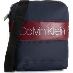 Saszetka CALVIN KLEIN - Puffer Mini Reporter K50K504785 CEF. Niebieskie torby męskie skórzane Calvin Klein, bez wzorów, z materiału, młodzieżowe. W wyprzedaży za 189,00 zł.