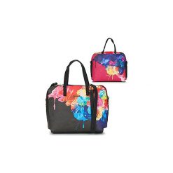 Torebki do ręki Desigual COREL HAMAR. Czarne torebki klasyczne damskie marki Desigual, bez wzorów, do ręki, bez dodatków. Za 351,20 zł.