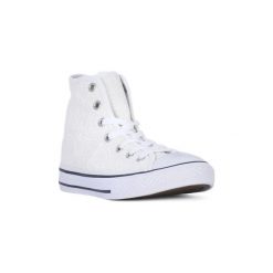 Buty Dziecko Converse ALL STAR LIFT CLEAN CORE. Białe trampki dziewczęce Converse, bez wzorów, bez zapięcia. Za 215,92 zł.