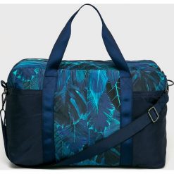 Desigual Sport - Torba sportowa. Niebieskie torebki damskie sportowe Desigual Sport, w paski, z poliesteru, sportowe, na ramię, bez dodatków. W wyprzedaży za 169,90 zł.