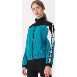 Bluza Influencer - Wielobarwn. Szare bluzy damskie House, s, bez wzorów, bez rękawów, bez kaptura. Za 119,99 zł.