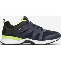 Granatowo-Zielone Buty Sportowe Kalimei. Niebieskie buty sportowe męskie Born2be, bez zapięcia. W wyprzedaży za 119,99 zł.