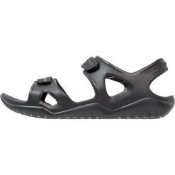 Crocs SWIFTWATER RIVER Sandały kąpielowe black. Czarne kąpielówki męskie Crocs, m, z gumy. Za 169,00 zł.