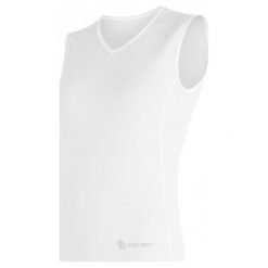 Sensor Koszulka Coolmax Air V-Neck White Xl. Białe bluzki sportowe damskie marki Sensor, s, bez rękawów. Za 109,00 zł.