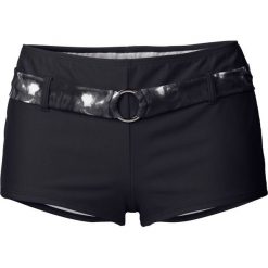 Szorty bikini bonprix czarny. Czarne stroje kąpielowe damskie bonprix, bez wzorów. Za 49,99 zł.