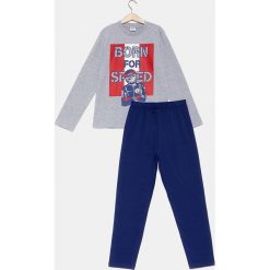Blukids - Piżama dziecięca 134-164 cm. Szare piżamy chłopięce Blukids, z nadrukiem, z bawełny, bez rękawów. Za 39,90 zł.