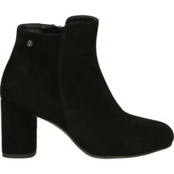 Botki - 477-BV CAM NE. Czarne botki damskie marki Venezia, ze skóry. Za 299,00 zł.