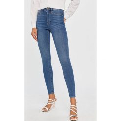 Answear Lab - Jeansy. Niebieskie jeansy damskie Answear Lab, s, bez wzorów, z elastanu. Za 129,90 zł.