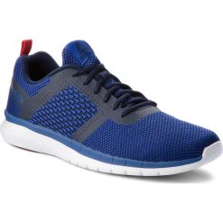 Buty Reebok - Pt Prime Runner Fc CN5674 Blue/Navy/Red/White. Niebieskie buty sportowe męskie Reebok, z tworzywa sztucznego, bez zapięcia, do biegania. W wyprzedaży za 189,00 zł.