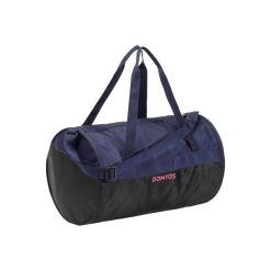 Torba fitness kardio 20l. Niebieskie torebki klasyczne damskie marki DOMYOS, z materiału. Za 39,99 zł.