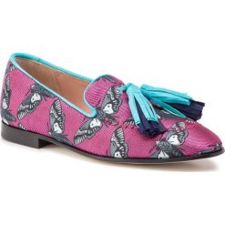 Lordsy POLLINI - SA10181C17TN160A W.S. Różowe półbuty damskie marki Pollini, ze skóry, bez obcasa, na obcasie. Za 1299,00 zł.