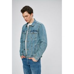 Produkt by Jack & Jones - Kurtka. Niebieskie płaszcze męskie marki PRODUKT by Jack & Jones, xl, bez wzorów, z bawełny, krótkie, bez kaptura. W wyprzedaży za 119,90 zł.