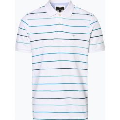 Fynch Hatton - Męska koszulka polo, czarny. Czarne koszulki męskie Fynch-Hatton, xl, w paski, z bawełny, klasyczne, polo, bez rękawów. Za 229,95 zł.