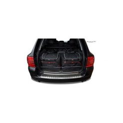 PORSCHE CAYENNE, 2002-2010 TORBY DO BAGAŻNIKA 5 SZT KJUST - 7033011. Torby podróżne KJUST, bez wzorów, z kauczuku, klasyczne. Za 1329,00 zł.