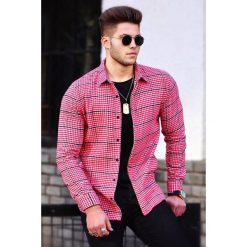 Męska koszula ELMER. Koszule męskie IVET, m, bez wzorów, eleganckie, z klasycznym kołnierzykiem, bez rękawów. W wyprzedaży za 59,00 zł.