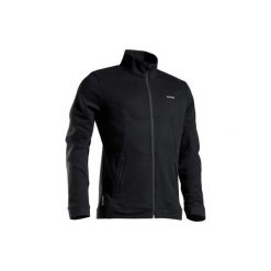 Kurtka tenis TJA500 TH. Czarne kurtki sportowe męskie ARTENGO, m, bez wzorów, z elastanu, bez kaptura, tenisowe. Za 89,99 zł.