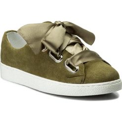 Sneakersy EVA MINGE - Alejandra 1A 17GR1372255ES 462. Zielone półbuty damskie Eva Minge, na co dzień, bez wzorów, ze skóry, bez obcasa, na płaskiej podeszwie, bez zapięcia. W wyprzedaży za 159,00 zł.