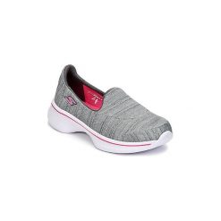 Tenisówki Dziecko Skechers GO WALK 4. Szare trampki dziewczęce Skechers, bez wzorów, bez zapięcia. Za 191,20 zł.