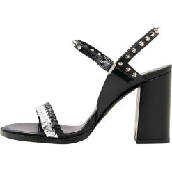 Sandały damskie: Zadig & Voltaire VOGUE BRAIDS Sandały na obcasie noir