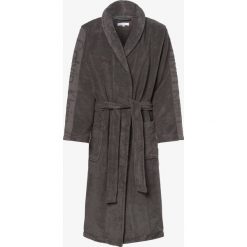Calvin Klein - Szlafrok damski, szary. Szare szlafroki damskie Calvin Klein, z napisami, bez rękawów, bez kaptura. Za 449,95 zł.