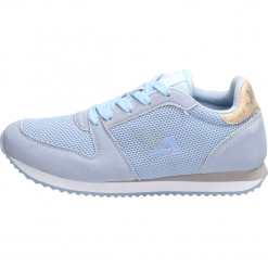 Sportowe buty damskie AMERICAN CLUB FH10/19 BL. Niebieskie buty sportowe damskie American CLUB, bez wzorów, klasyczne. W wyprzedaży za 99,00 zł.