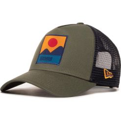 Czapka z daszkiem NEW ERA - Nl Location Af Truc 12490084 Zielony. Zielone czapki damskie New Era, bez wzorów, z bawełny. Za 119,00 zł.