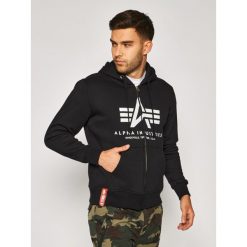 Bluza Alpha Industries Basic 178325. Białe bluzy męskie Alpha Industries, m, bez wzorów, bez kołnierzyka, bez rękawów, bez kaptura. Za 329,00 zł.