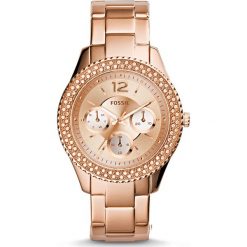 Zegarek FOSSIL - Stella ES3590 Rose Gold/Rose. Czerwone zegarki damskie Fossil. Za 669,00 zł.