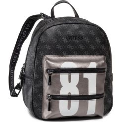 Plecak Guess Caley (SM) HWSM76 74330. Czarne plecaki damskie Guess, z aplikacjami. W wyprzedaży za 389,00 zł.