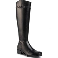 Oficerki LASOCKI - 3226-01 Black. Czarne kozaki damskie Lasocki, ze skóry, bez obcasa, bez zapięcia. Za 399,99 zł.