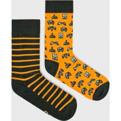 Medicine - Skarpety Scandinavian Comfort (2-pack). Szare skarpetki męskie marki MEDICINE, z bawełny. W wyprzedaży za 23,90 zł.
