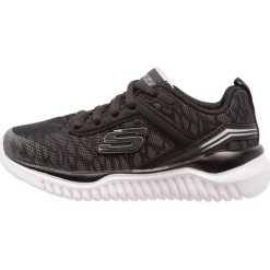 Skechers TURBOSHIFT Tenisówki i Trampki black/silver. Czarne trampki dziewczęce Skechers, z materiału. Za 179,00 zł.