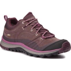 Trekkingi KEEN - Terradora Leather Wp 1019891 Peppercorn/Wine Tasting. Fioletowe buty trekkingowe damskie Keen. W wyprzedaży za 399,00 zł.