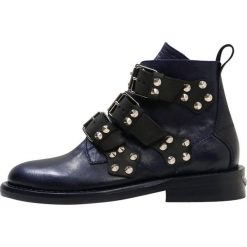 Botki damskie lity: Zadig & Voltaire LAUREEN SPIKE Botki kowbojki i motocyklowe mari navy