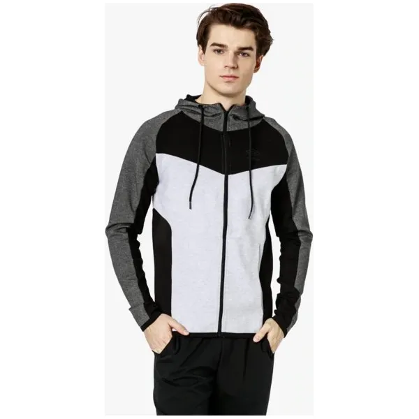 Umbro Bluza Dewo , szary, rozmiar XXL. Szare bluzy męskie Umbro, xxl, bez wzorów, z bawełny, z kapturem, bez rękawów, bez kaptura. W wyprzedaży za 103,99 zł.