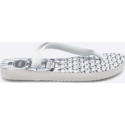 Havaianas - Japonki. Szare klapki chłopięce marki Havaianas, z materiału. W wyprzedaży za 59,90 zł.