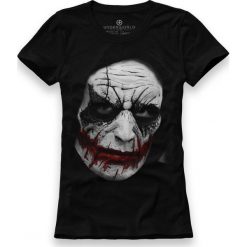 T-shirt damski UNDERWORLD Jocker. Czarne koszulki damskie Underworld, l, z bawełny. Za 69,99 zł.