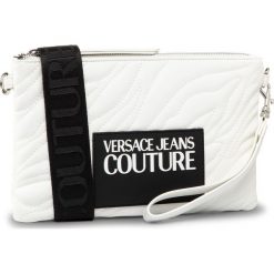 Torebka VERSACE JEANS COUTURE - E1VVBBHX 71491 003. Białe listonoszki damskie Versace Jeans Couture, na imprezę, bez wzorów, z jeansu, bez dodatków. Za 529,00 zł.
