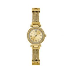 Zegarek GUESS - Mini Soho W1009L2 GOLD TONE/GOLD TONE. Żółte zegarki damskie Guess. W wyprzedaży za 529,00 zł.