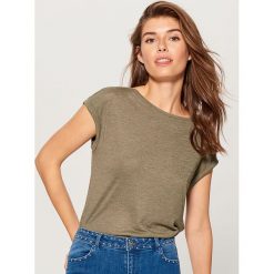 T-shirty damskie: Koszulka basic - Khaki